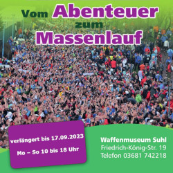 50. Gutsmuthslauf verlängert